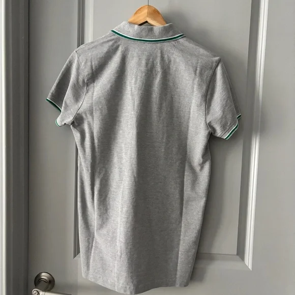 NWT Diesel T-Randy Cotton Piquet Gray Polo Shirt - Picture 7 of 7